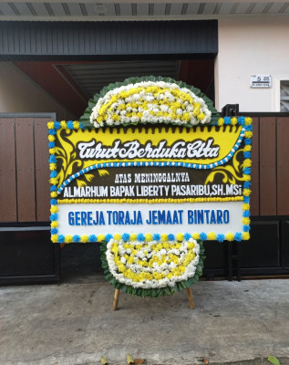 Papan Bunga Duka di Pagedangan