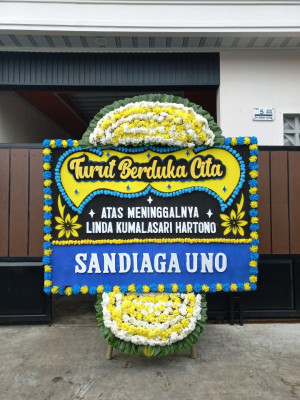 Papan Bunga Duka di Pagedangan